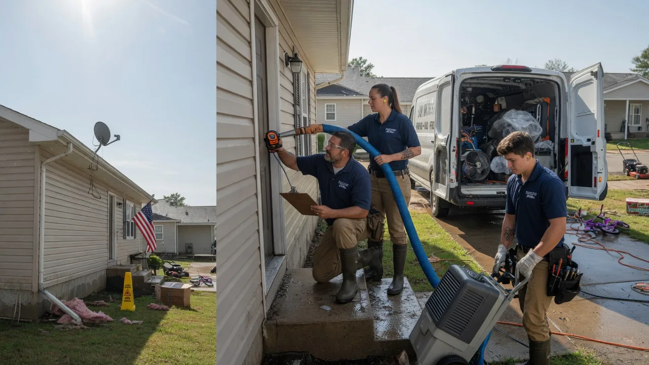 Ceiling Water Damage Restoration in Yuma, TN near me